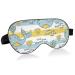 Haskirky Light Blocking Eye Mask Breathable and Adjustable Adult Men and Women Travel on Business Trips Yoga Meditation Light Smooth Comfortable Eye Mask Office Deep Sleep Goodies Dolphin Fish Cora