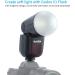 Godox AK-R11 Diffuser Dome for V1 Round Head Flash - Compatible with AD100Pro / H200R - Buy Online on SooperMarket.com