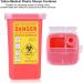 Light & Clear Tattoo Sharps Container - Needle & Syringe Disposal - Buy Online on SooperMarket.com