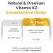 Just Glow Vitamin High-Potency K2 + D3 Supplement - 120mcg (MK-7) / 1000 IU - 180 Capsules - Helps Support Bones Teeth and Immune Function - Made In Canada - Buy Online on SooperMarket.com