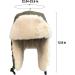 Peicees Trapper Aviator Hat and Goggles Costume Set - Bomber Trooper Ushanka with Fur Ear Flap - Buy Online on SooperMarket.com