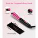 Mini 3/4 Inch Ceramic Hair Curler for Short Hair - Dual Voltage Travel Size Curling Iron with Storage Bag - Buy Online on SooperMarket.com
