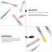 Healeved 10pcs Eye Shadow Brush Facial Scrubber Women Eyeshadow Brush Exfoliating Lip Brush - Buy Online on SooperMarket.com