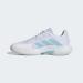 Adidas Women's Courtjam Control Tennis Shoes - Ftwr White/Bliss Blue - Size 37 1/3 EU - International Shipping Available - Buy Online on SooperMarket.com