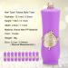 Royal Style Chapstick Container | DIY Lipstick & Lip Balm Tubes - Purple 10 Pcs Edition #4 | International Shipping - Buy Online on SooperMarket.com