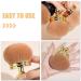 NOLITOY Golden Makeup Brush Set - Travel Foundation Blush Loose Powder & Concealer Brushes for Women | Premium Cosmetic Tools for Flawless Beauty - Buy Online on SooperMarket.com