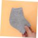 PLAFOPE 4 Pairs Anti-Crack Socks Feet Care Socks Men Socks Gel Spa Socks Heel Sleeves Ankle Socks Spa Gel Socks Anti Crack Heel Socks Mens Sock Feet Repair Socks Foot Socks Man Socks - Buy Online on SooperMarket.com