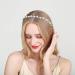 2 Pcs Pearl Rhinestone Headbands - Bridal Hair Hoop for Elegant Women and Girls - Buy Online on SooperMarket.com