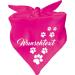 Dog Triangular Scarf - Lilac (Size 1 - 55 cm) | Stylish Accessory for Your Pup - Buy Online on SooperMarket.com