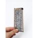 GETAGOTA 2-Piece Adjustable Banana Hair Clip Comb Set for Women - Double Combs Hair Accessory for Styling Thick Curly Hair - Brown and Beige - Buy Online on SooperMarket.com