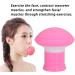 Yosoo Skin Firming V Shape Exerciser - Silica Gel Jaw Exerciser for Nasolabial Folds - Pink - Buy Online on SooperMarket.com