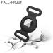 Vancle 2-Piece Silicone Airtag Case for Dog Collar - Waterproof Pet Loop Holder Black & Navy Blue - Buy Online on SooperMarket.com