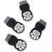 Pet Heroic Anti-Slip Dog & Cat Socks with Rubber Reinforcement - Indoor Paw Protector for Traction Control - 8 Sizes Available (Black, Size S) - Buy Online on SooperMarket.com