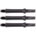 LSTYLE Dart Shafts: 2BA Standard Thread Nylon Stems - Black 260 (in-Between) 260 Black