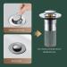 Efficient & Sink Strainer Convenient & Sink Plug Installs Keep Your Drain Clear With Ease Sink Plug - Buy Online on SooperMarket.com