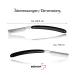 B ker Manufaktur Solingen Barber's Choice Razor - Durable Carbon Steel Blade & Classic Black Handle for Smooth Shaving - Buy Online on SooperMarket.com