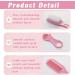 6 Piece Baby Hair Brush and Comb Set Baby Hair Brush and Comb Set for Newborns & Toddlers Natural Soft Goat Bristles for Infant Kids Perfect Baby Registry Gift(Pink Blue) - Buy Online on SooperMarket.com