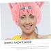 FRCOLOR 2pcs Dry Hair Cap Women Hair Hats Comfortable Showering Hats Coral Fleece Hair Hats Quick Drying Hair Hats Hair Caps for Bathing Adorable Bathing Hats Bathing Hair Wraps Hair Towel - Buy Online on SooperMarket.com