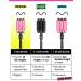 Beauty Babe Waves 3 Barrel Curling Iron Hair Waver 1.25 Inch - Pink Jumbo Ceramic Wand for Perfect Beach Waves - Buy Online on SooperMarket.com