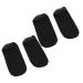 2 Pairs Deep Moisturizing Gel Socks for Rough Cracked and Dry Skin Gel Lined Foot Moisturizing Socks Black