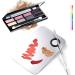 Ckanday 2 SPACK Professional Makeup Palette & Stainless Steel Cosmetic Spatula Set - Mix Foundation Effortlessly - Buy Online on SooperMarket.com