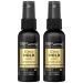 TRESemm Tres Two Spray with Extra Hold Non-Aerosol Hairspray Travel Size Extra-Firm Control Strong Hold with Touchable Feel Humidity Resistant Frizz Control 2 pk 2 oz Bottles