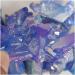 Crystal Cluster Quartz Titanium Aura Flower Natural Stones and Minerals Stone Decoration for Home Home Collections 180-200g - Buy Online on SooperMarket.com