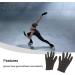 Guangcailun Fashion Figure Skating Gloves - Breathable UV Protection & Crystal Design for Cycling & Outdoor Performance - Buy Online on SooperMarket.com