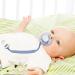 Pacifier Clip for Boys Girls - MORIBOX Silicone Paci Clip with Teething Relief - 2 Pack (P-Beige&Blue) - Buy Online on SooperMarket.com
