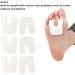 10 Pairs U Shaped Felt Callus Pads - Soft & Comfortable Pain Relief Cushions for Women & Men - Buy Online on SooperMarket.com