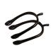 Kincade Plastic/Rubber Spurs Black/Black Adults 20mm Adults 20mm Black / Black - Buy Online on SooperMarket.com