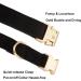 YUDOTE Ultra-Soft Cotton Dog Collar for Small Dogs with Sensitive Skin - Black S (1 Pack) - International Shipping Available - Buy Online on SooperMarket.com