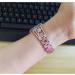 Mtozon Stainless Steel Bracelet for fitbit Sense/Versa 3 - Women's Rose Gold Bling Wristband - Buy Online on SooperMarket.com