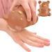 Teksome Kids Nail Brush Nails Toes Cleaning Brush Easy To Grasp Gentle Bristles Nail Brush For Cleaning Fingernails Men And Women Brown