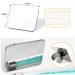 1PC Stainless Steel Nail Art Palette Ring - Mini Polish Holder for Creative Nail Designs - Buy Online on SooperMarket.com
