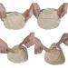 Protective Cover for Artificial Breasts | Cotton Bag for Mastectomy Silicone Breasts | Breathable Size L Breast Prosthesis Envelope - Buy Online on SooperMarket.com