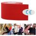 Muscle Tape 5cm*5m Cotton Strain Waterproof Kinesiology Tape Roll Ktapes Kinesiology Tape(Red) - Buy Online on SooperMarket.com