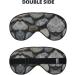 SSIMOO Pebble Stone Eye Mask | Soft Breathable Sleep Eye Patch for Women | Perfect for Travel & Relaxation - Buy Online on SooperMarket.com