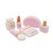 SugArt Edible Makeup Cake Toppers - Set of 6 | Perfume Lipstick Handbag & More | Handmade Cake Decorations for Birthdays & Beauty-Themed Cakes | Perfect on Fondant and Icing Cakes | Made of Sugar