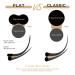 LASHVIEW Ellipse Flat Eyelash Extensions 0.15mm C Curl Mixed Tray 8-15mm - Mink Black Individual Lashes for Professional Salon Use - Buy Online on SooperMarket.com
