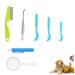 Niserelesa Dogs Tick Hooks 3xTick Lever 1xTick Tongs Dogs Children 7 St ck