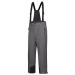 Mapamyumco Men Snow Ski Bib Mountainering Pants Waterproof windproof heat -insulating ski pants with removable loop L gray