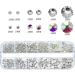 kesurpae Women Fingernail Flatback Rhinestones Assortment Set Home Salon Girls Crystals Assorted Kit Nail Art Handicraft - Buy Online on SooperMarket.com