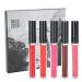 5pcs Moisturizing Lip Glaze Long Lasting Bright Nourishing Lip Gloss Makeup Tool Set for Women