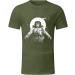 BEUU Men's Space Monkey Print Short Sleeve T-Shirt - Army Green Large - Buy Online on SooperMarket.com