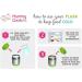 Mummy Cooks Insulated Children's Food Flask 300ml (Pink) | Free Stickers - Buy Online on SooperMarket.com