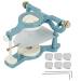 ROSG Magnetic prosthesis articulator dental adjustable full mouthproof dentistry made of metal dental laboratory equipment for dentists and learners