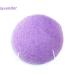 1PC Facial Sponge Natural Activated Ingredient Face Cleansing Sponge Exfoliating Tool Loofah Puff Body Shower Sponge(Lavender Purple)