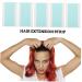 5 Sheets Double-Sided Tape - Waterproof Adhesive Stickers for Hair Extensions Wigs and Nails - 2x0.5cm - International Shipping - Buy Online on SooperMarket.com