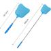 Jieyuchu Flying Claps - Stainless Steel Extendable Fly Swatter for Effective Pest Control | Ward Off Wasps & Mosquitoes | Blue - Buy Online on SooperMarket.com